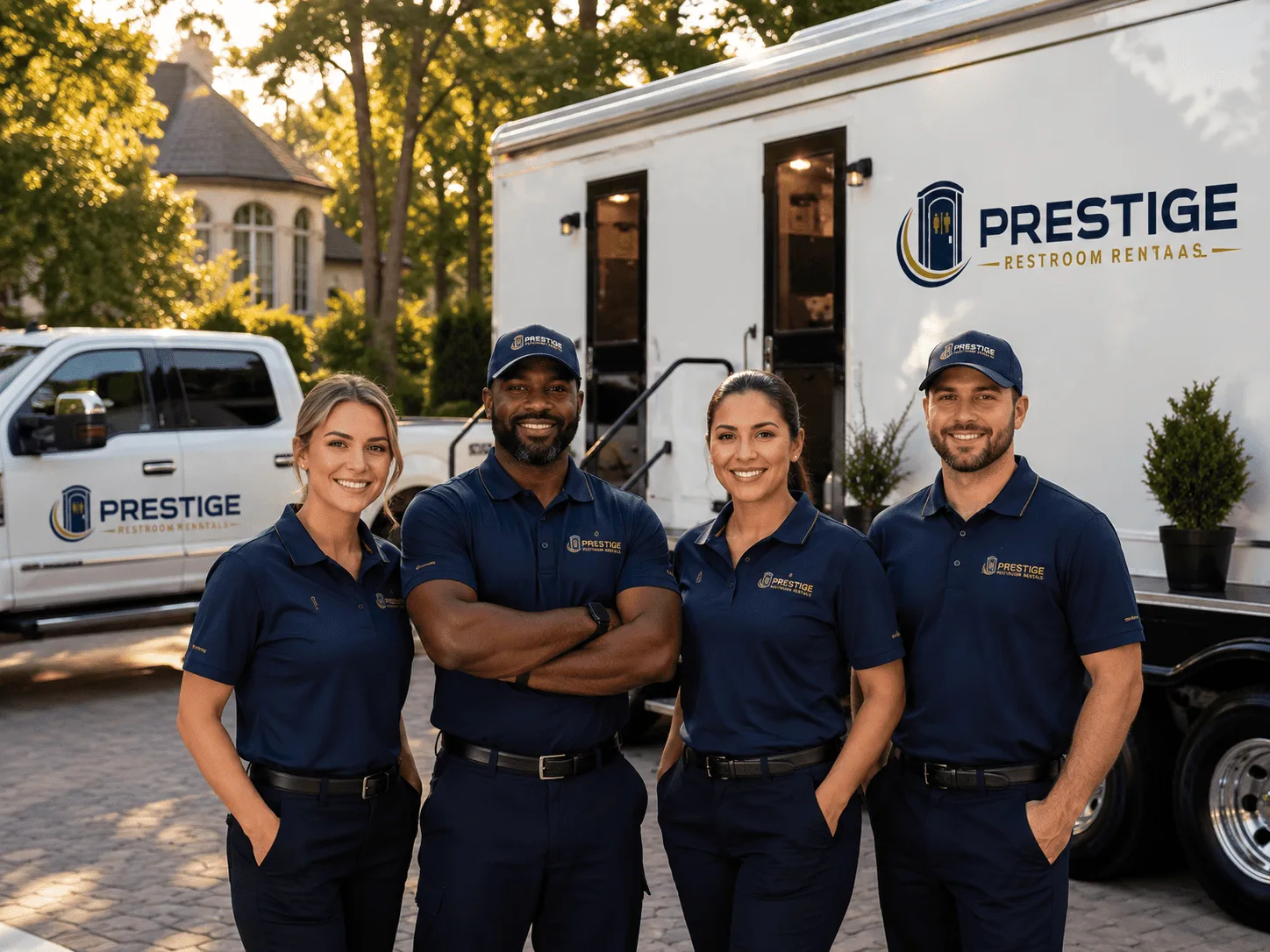 Trusted Luxury Portable Restrooms company in Zuni, NM